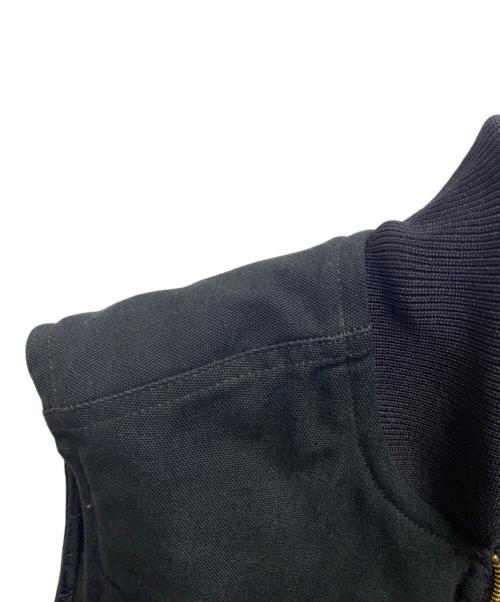 CarHartt（カーハート）CarHartt (カーハート) DUCK INSULATED RIB COLLAR VEST ブラック サイズ:Mの古着・服飾アイテム