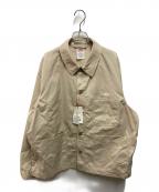 DANTONダントン）の古着「BACK LOGO COVERALLS」｜ベージュ