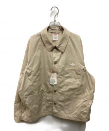 DANTON（ダントン）の古着「BACK LOGO COVERALLS」｜ベージュ