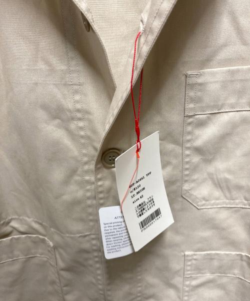 DANTON（ダントン）DANTON (ダントン) BACK LOGO COVERALLS ベージュ サイズ:42 未使用品の古着・服飾アイテム