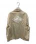 DANTON (ダントン) BACK LOGO COVERALLS ベージュ サイズ:42 未使用品：13000円