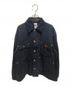OUTDOORアウトドア）の古着「25AW ULT2WAYダックカバーオール」｜ブラック