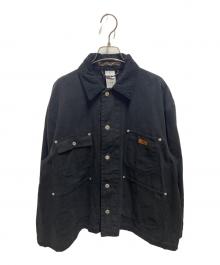 OUTDOOR（アウトドア）の古着「25AW ULT2WAYダックカバーオール」｜ブラック