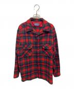 PENDLETONペンドルトン）の古着「70's ボードシャツ」｜レッド