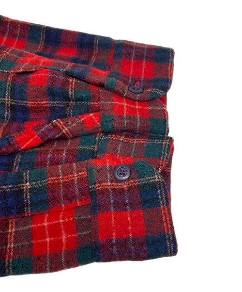 PENDLETON（ペンドルトン）PENDLETON (ペンドルトン) 70's ボードシャツ レッド サイズ:XLの古着・服飾アイテム