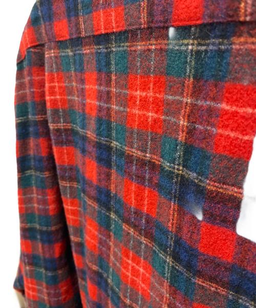 PENDLETON（ペンドルトン）PENDLETON (ペンドルトン) 70's ボードシャツ レッド サイズ:XLの古着・服飾アイテム