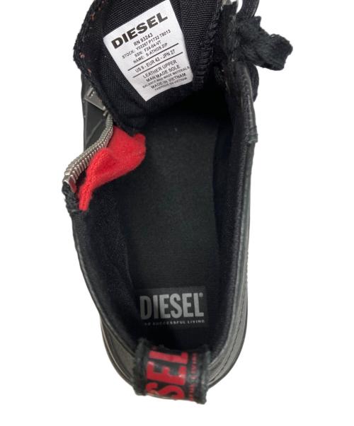 DIESEL（ディーゼル）DIESEL (ディーゼル) スニーカー ブラック サイズ:27㎝の古着・服飾アイテム