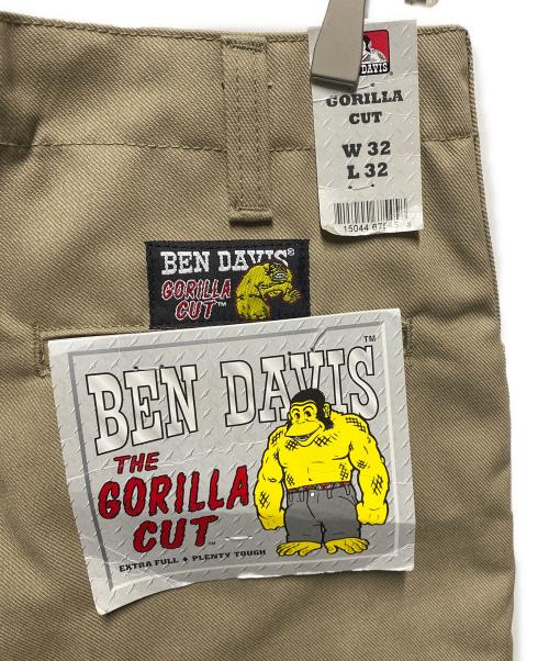 BEN DAVIS（ベンデイビス）BEN DAVIS (ベンデイビス) GORILLA CUT ベージュ サイズ:W32の古着・服飾アイテム