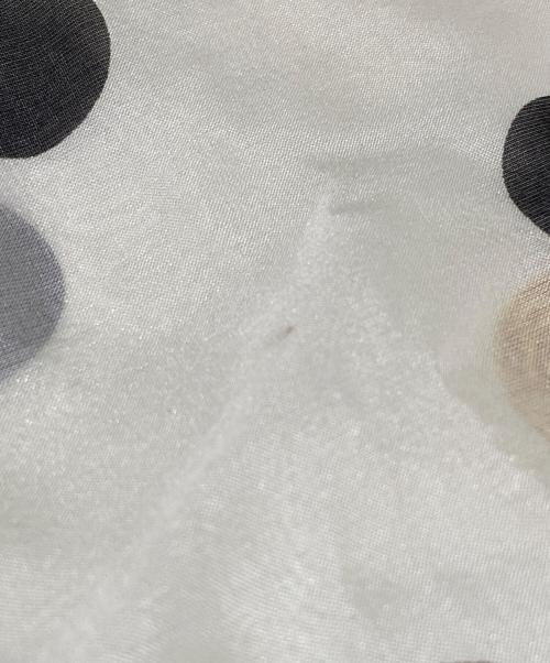 Christian Dior（クリスチャン ディオール）Christian Dior (クリスチャン ディオール) スカーフ ブラック×ホワイトの古着・服飾アイテム