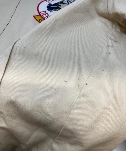 STUDIO D'ARTISAN（ステュディオダルチザン）STUDIO D'ARTISAN (ステュディオダルチザン) 刺繍ツアージャケット ベージュ サイズ:40の古着・服飾アイテム