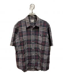 Burberry's（バーバリーズ）の古着「チェックシャツ」｜ネイビー