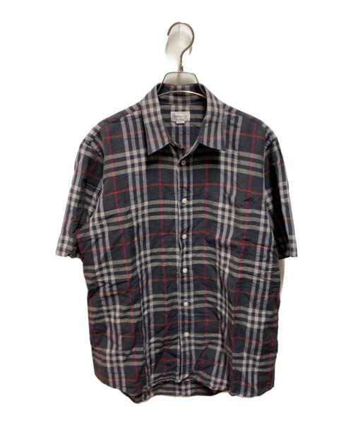Burberry's（バーバリーズ）Burberry's (バーバリーズ) チェックシャツ ネイビー サイズ:Mの古着・服飾アイテム