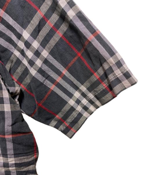 Burberry's（バーバリーズ）Burberry's (バーバリーズ) チェックシャツ ネイビー サイズ:Mの古着・服飾アイテム