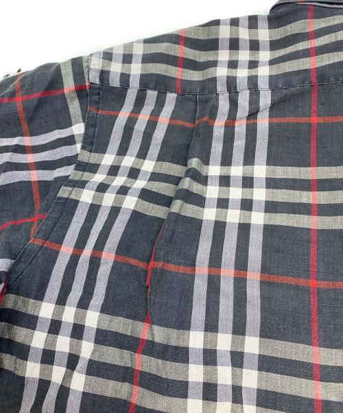Burberry's（バーバリーズ）Burberry's (バーバリーズ) チェックシャツ ネイビー サイズ:Mの古着・服飾アイテム