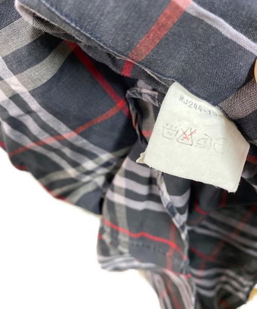 Burberry's（バーバリーズ）Burberry's (バーバリーズ) チェックシャツ ネイビー サイズ:Mの古着・服飾アイテム