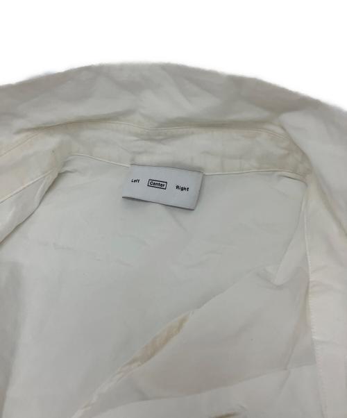 POST ARCHIVE FACTION (PAF)（ポストアーカイブファクション）POST ARCHIVE FACTION (PAF) (ポストアーカイブファクション) 5.1 shirt center ホワイト サイズ:XLの古着・服飾アイテム