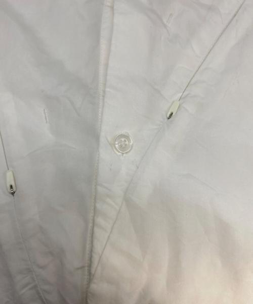 POST ARCHIVE FACTION (PAF)（ポストアーカイブファクション）POST ARCHIVE FACTION (PAF) (ポストアーカイブファクション) 5.1 shirt center ホワイト サイズ:XLの古着・服飾アイテム