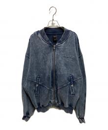 Lyft（リフト）の古着「SWEAT BOMBER JACKET」｜インディゴ