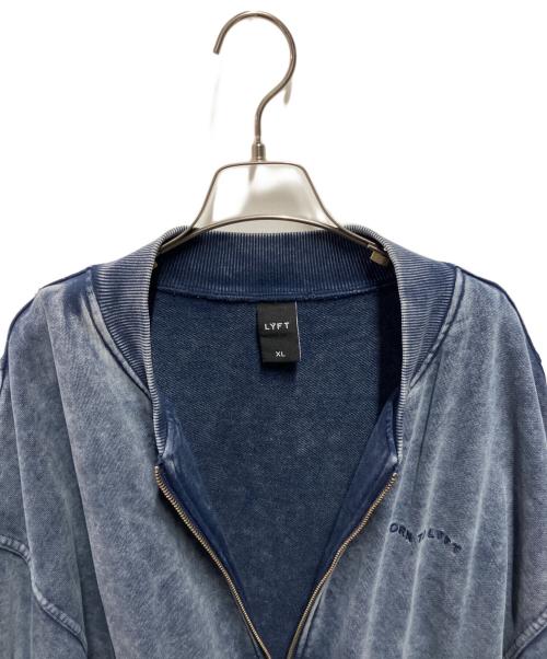 Lyft（リフト）Lyft (リフト) SWEAT BOMBER JACKET インディゴ サイズ:XLの古着・服飾アイテム
