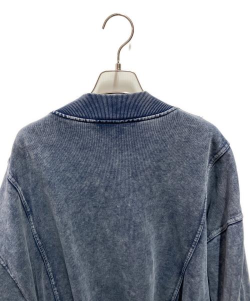 Lyft（リフト）Lyft (リフト) SWEAT BOMBER JACKET インディゴ サイズ:XLの古着・服飾アイテム