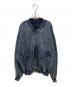 Lyft（リフト）の古着「SWEAT BOMBER JACKET」｜インディゴ