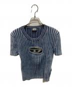 DIESELディーゼル）の古着「23SS M-Anaheimロゴニット」｜インディゴ