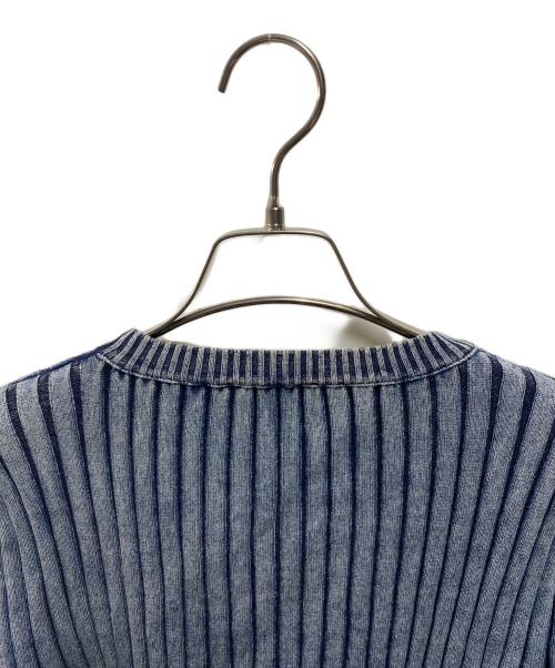 DIESEL（ディーゼル）DIESEL (ディーゼル)  23SS M-Anaheimロゴニット インディゴ サイズ:Mの古着・服飾アイテム