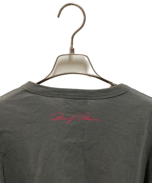 Schott（ショット）Schott (ショット) MARILYN MONROE PHOTO T-SHIRT グレー サイズ:Ｌの古着・服飾アイテム
