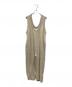 TODAYFULトゥデイフル）の古着「Cottonlinen Rough Combinaison」｜ベージュ