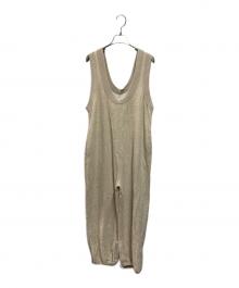 TODAYFUL（トゥデイフル）の古着「Cottonlinen Rough Combinaison」｜ベージュ