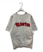 Champion REVERSE WEAVEチャンピオン リバース ウィーブ）の古着「90’s Wharton 半袖スウェット」｜グレー