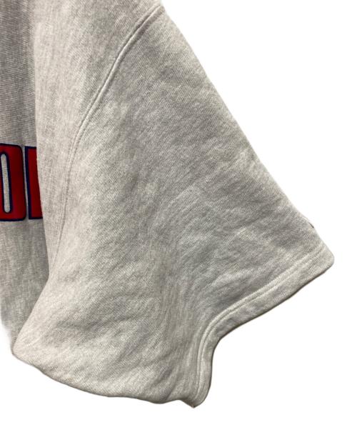 Champion REVERSE WEAVE（チャンピオン リバース ウィーブ）Champion REVERSE WEAVE (チャンピオン リバース ウィーブ) 90’s Wharton 半袖スウェット グレー サイズ:Ｌの古着・服飾アイテム