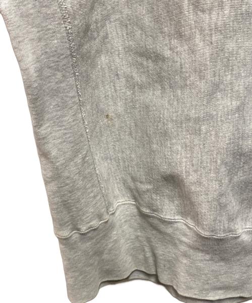 Champion REVERSE WEAVE（チャンピオン リバース ウィーブ）Champion REVERSE WEAVE (チャンピオン リバース ウィーブ) 90’s Wharton 半袖スウェット グレー サイズ:Ｌの古着・服飾アイテム