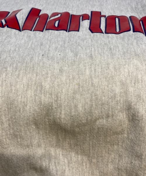 Champion REVERSE WEAVE（チャンピオン リバース ウィーブ）Champion REVERSE WEAVE (チャンピオン リバース ウィーブ) 90’s Wharton 半袖スウェット グレー サイズ:Ｌの古着・服飾アイテム