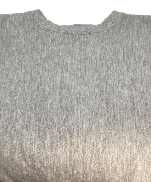 Champion REVERSE WEAVE（チャンピオン リバース ウィーブ）Champion REVERSE WEAVE (チャンピオン リバース ウィーブ) 90’s Wharton 半袖スウェット グレー サイズ:Ｌの古着・服飾アイテム