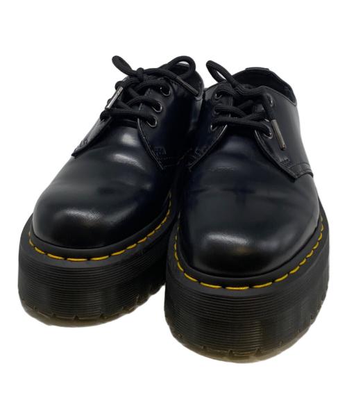 Dr.Martens（ドクターマーチン）Dr.Martens (ドクターマーチン) 1461 QUAD 3 ホール シューズ ブラック サイズ:5の古着・服飾アイテム