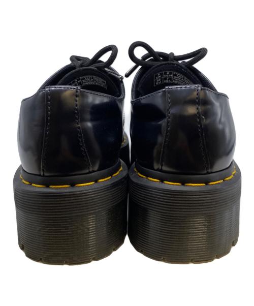 Dr.Martens（ドクターマーチン）Dr.Martens (ドクターマーチン) 1461 QUAD 3 ホール シューズ ブラック サイズ:5の古着・服飾アイテム