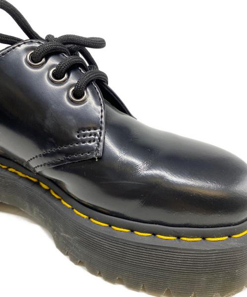 Dr.Martens（ドクターマーチン）Dr.Martens (ドクターマーチン) 1461 QUAD 3 ホール シューズ ブラック サイズ:5の古着・服飾アイテム