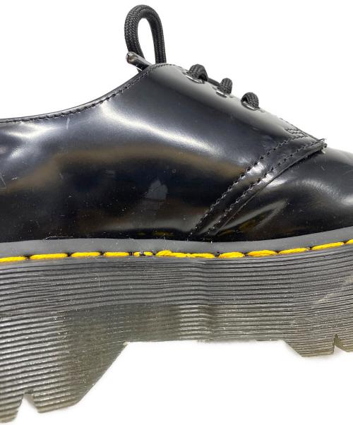 Dr.Martens（ドクターマーチン）Dr.Martens (ドクターマーチン) 1461 QUAD 3 ホール シューズ ブラック サイズ:5の古着・服飾アイテム