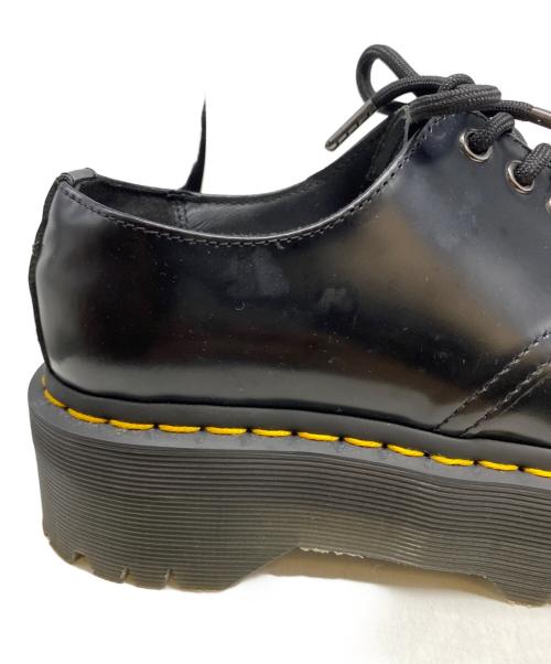 Dr.Martens（ドクターマーチン）Dr.Martens (ドクターマーチン) 1461 QUAD 3 ホール シューズ ブラック サイズ:5の古着・服飾アイテム