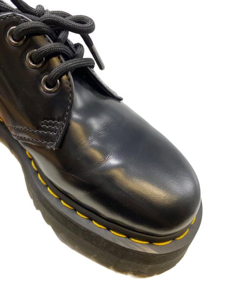 Dr.Martens（ドクターマーチン）Dr.Martens (ドクターマーチン) 1461 QUAD 3 ホール シューズ ブラック サイズ:5の古着・服飾アイテム