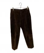 KAPTAIN SUNSHINEキャプテンサンシャイン）の古着「Corduroy Trousers」｜ブラウン