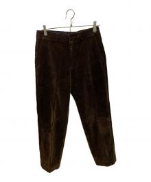 KAPTAIN SUNSHINE（キャプテンサンシャイン）の古着「Corduroy Trousers」｜ブラウン