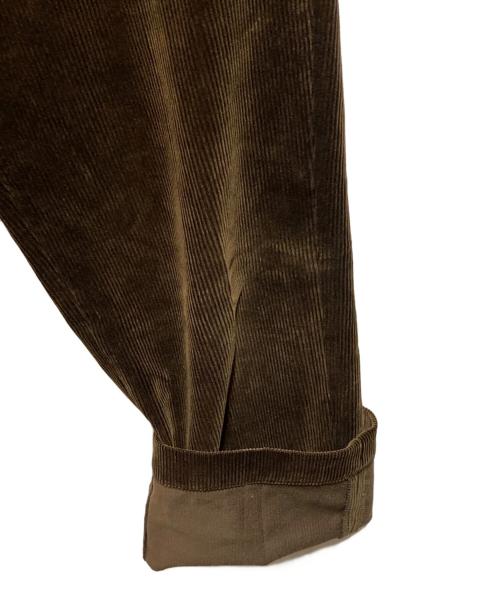KAPTAIN SUNSHINE（キャプテンサンシャイン）KAPTAIN SUNSHINE (キャプテンサンシャイン) Corduroy Trousers ブラウン サイズ:30の古着・服飾アイテム