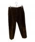 KAPTAIN SUNSHINE（キャプテンサンシャイン）の古着「Corduroy Trousers」｜ブラウン