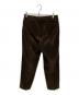 KAPTAIN SUNSHINE (キャプテンサンシャイン) Corduroy Trousers ブラウン サイズ:30：8000円