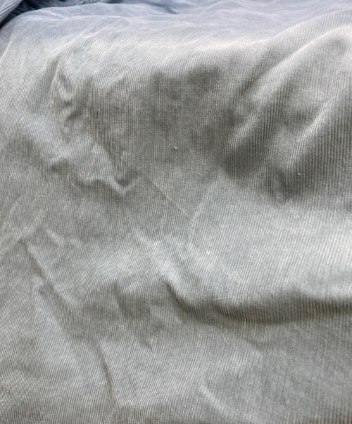 AURALEE（オーラリー）AURALEE (オーラリー) WASHED CORDUROY SHIRT JAC ブルー サイズ:4の古着・服飾アイテム