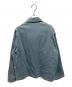 AURALEE (オーラリー) WASHED CORDUROY SHIRT JAC ブルー サイズ:4：6000円