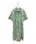 SZ Blockprints（エスゼットブロックプリント）の古着「YUVA DRESS NILAワンピース」｜グリーン