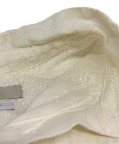 ARGUE（アーギュ）ARGUE (アーギュ) LINEN BOXY WIDE SHIRT DRESS ホワイト サイズ:ＦＲＥＥの古着・服飾アイテム